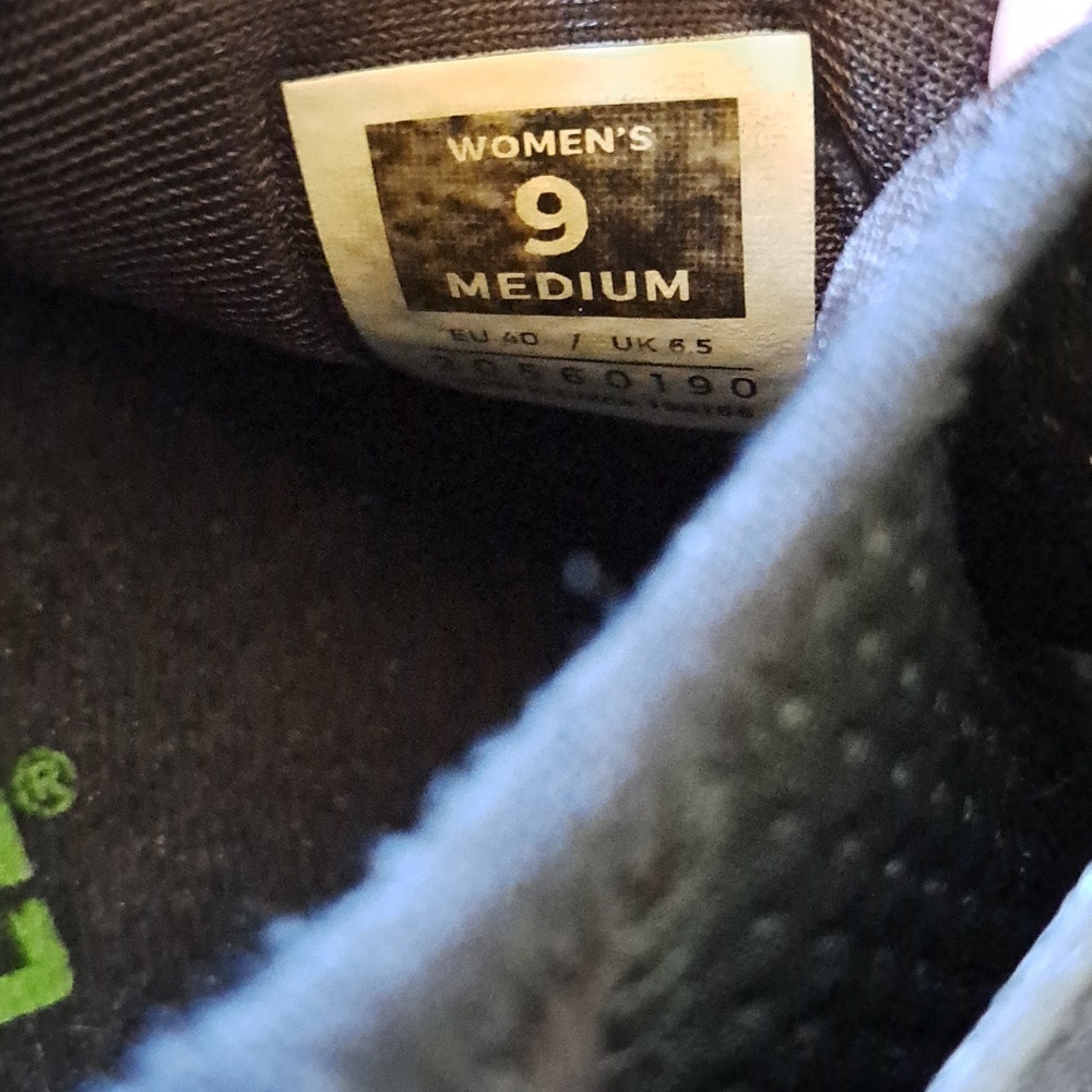 KURU Womens Atom Athletic/Running/Gym/Walking‎ Black Knit Sneakers 9 - Picture 8 of 9